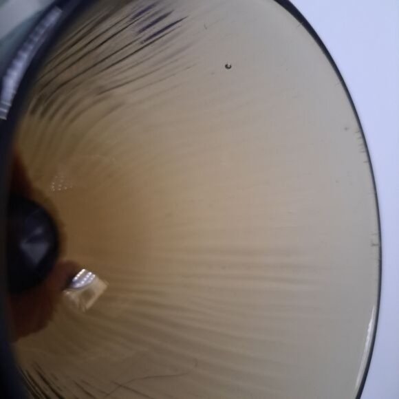 Pfaltzgraff Gourmet Heavy Brown Glass Stemmed Goblet 6.25" tall - Picture 9 of 13